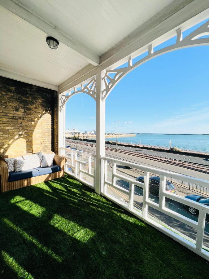 Flat 4 Marine Parade House, 1 East Cliff- Next To Dover Port, White Cliffs, Beach, Castle Exterior photo